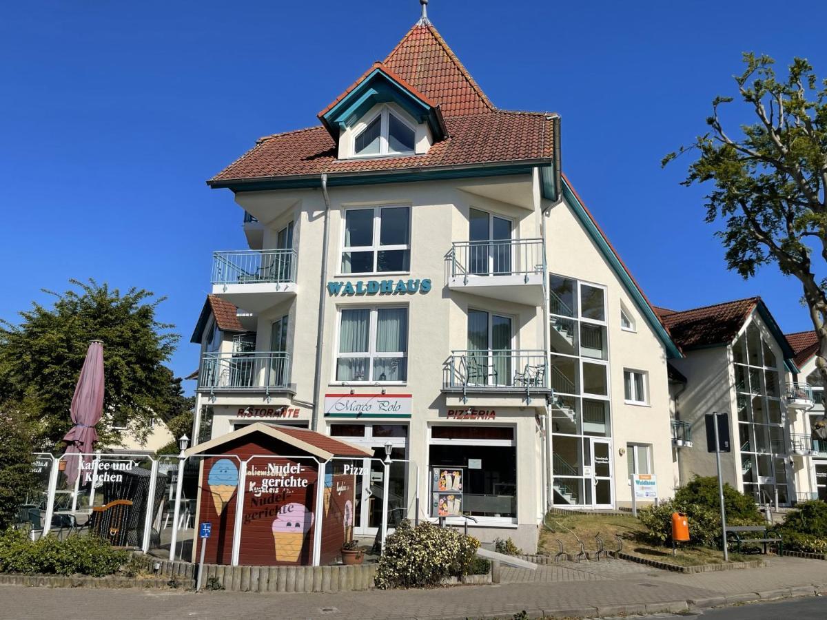 Apartment Ostseerose Ein Strandkorb Ist Im Sommer Inclusive Zempin Exterior foto