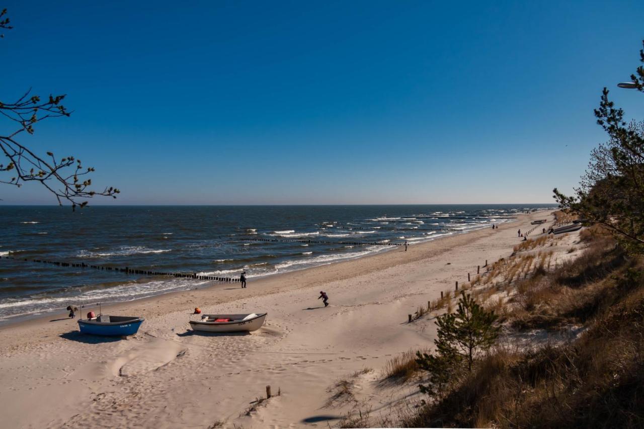 Apartment Ostseerose Ein Strandkorb Ist Im Sommer Inclusive Zempin Exterior foto